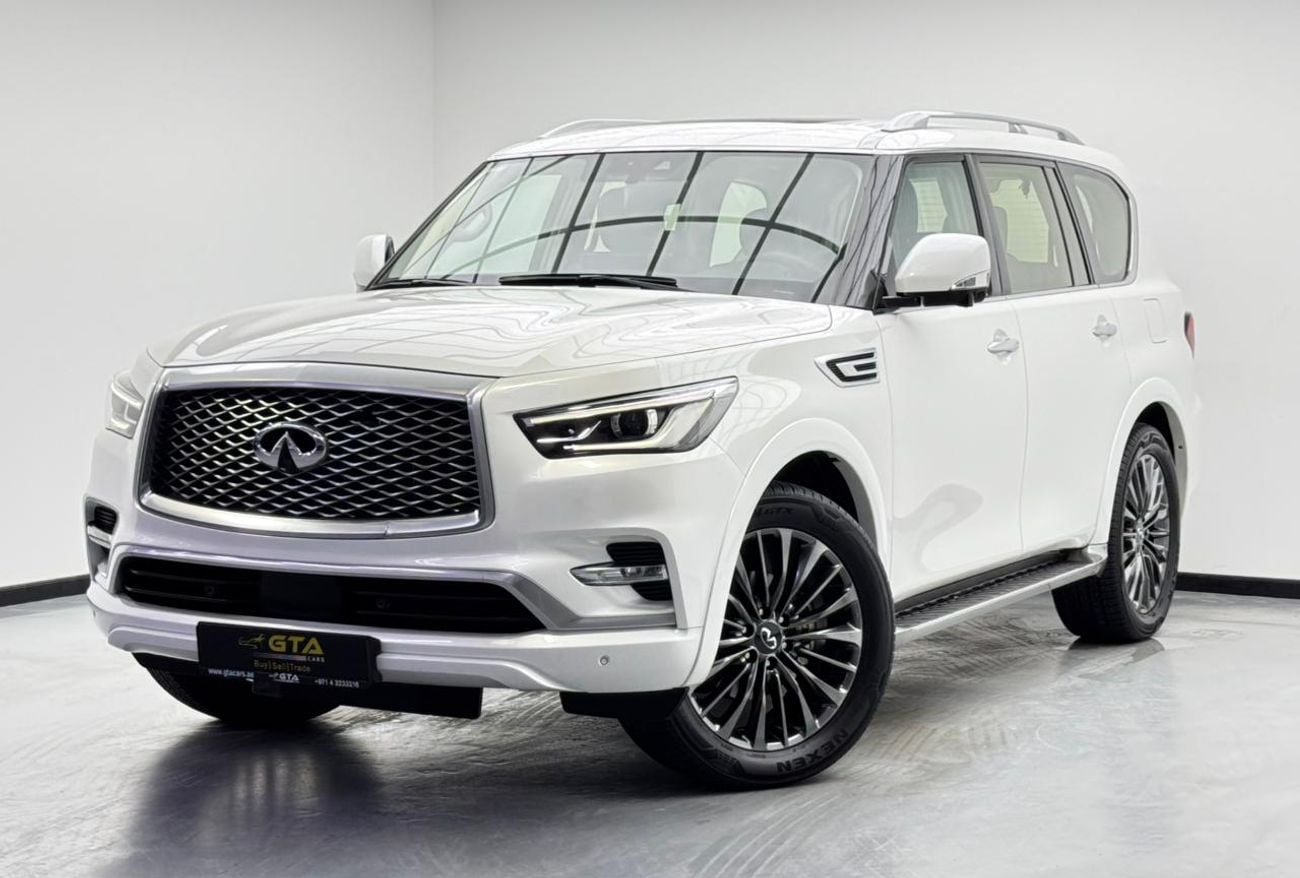 Infiniti QX80 2023 Infiniti QX80 Sensory, 2028 Infiniti Warranty, 2027 Infiniti Service Pack, 8 Seater, GCC