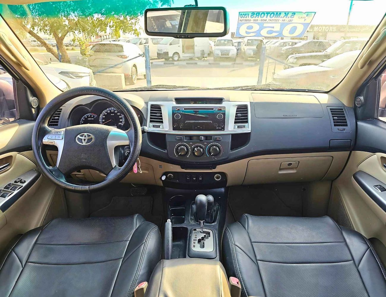 Toyota Fortuner EXR / V4 2.7L 4WD / 7 SEATS / EXPORT ONLY / LOT#66624