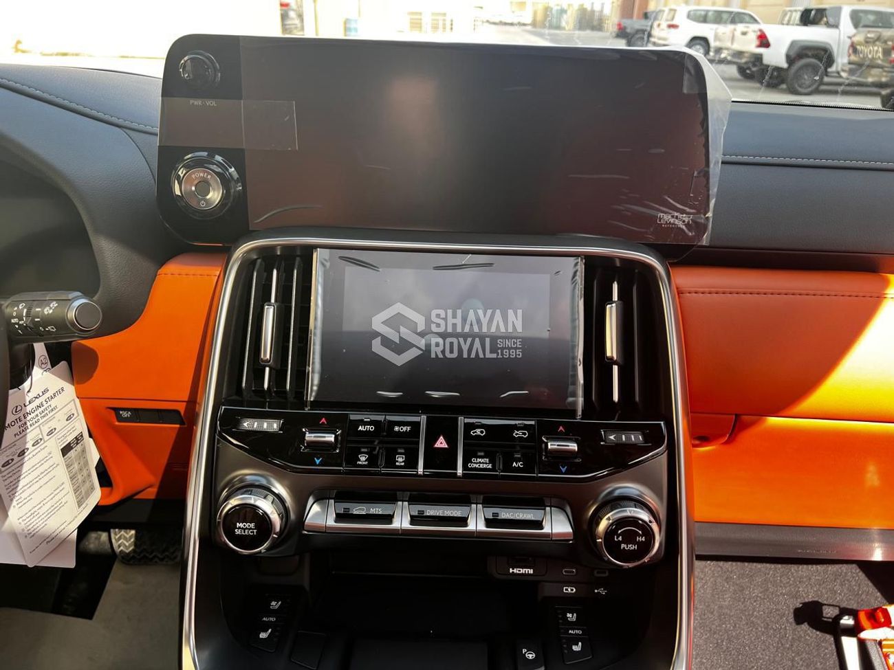 لكزس LX 700h 3.5L HEV TWIN TURBO V6 VIP 4SEATS BLACK EDITION | AUTO PARKING | AT 4WD 2026MY