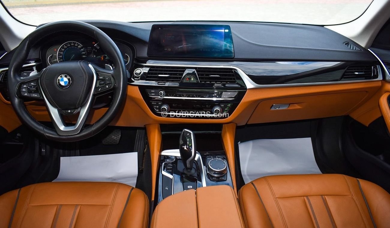 BMW 520i d LUXURY LINE  DIESEL 2018 PERFECT CONDITION FREE ACCIDENT ORIGINAL PAINT