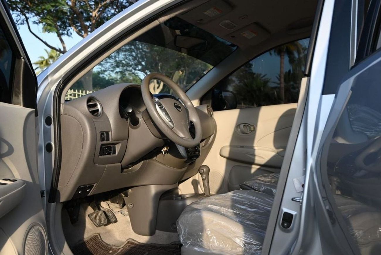 Nissan Sunny SV 1.5L 0% DP - GCC SPECS - NISSAN SUNNY SV - 1.5L V4 FWD - ORIGINAL PAINT - FIRST OWNER - WELL MAIN