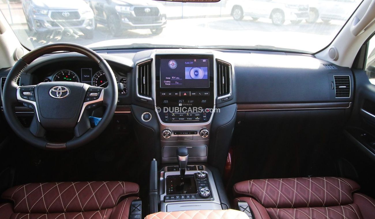Toyota Land Cruiser 5.7L VXS V8 PETROL FULL OPTION with LUXURY MBS AUTOBIOGRAPHY SEAT