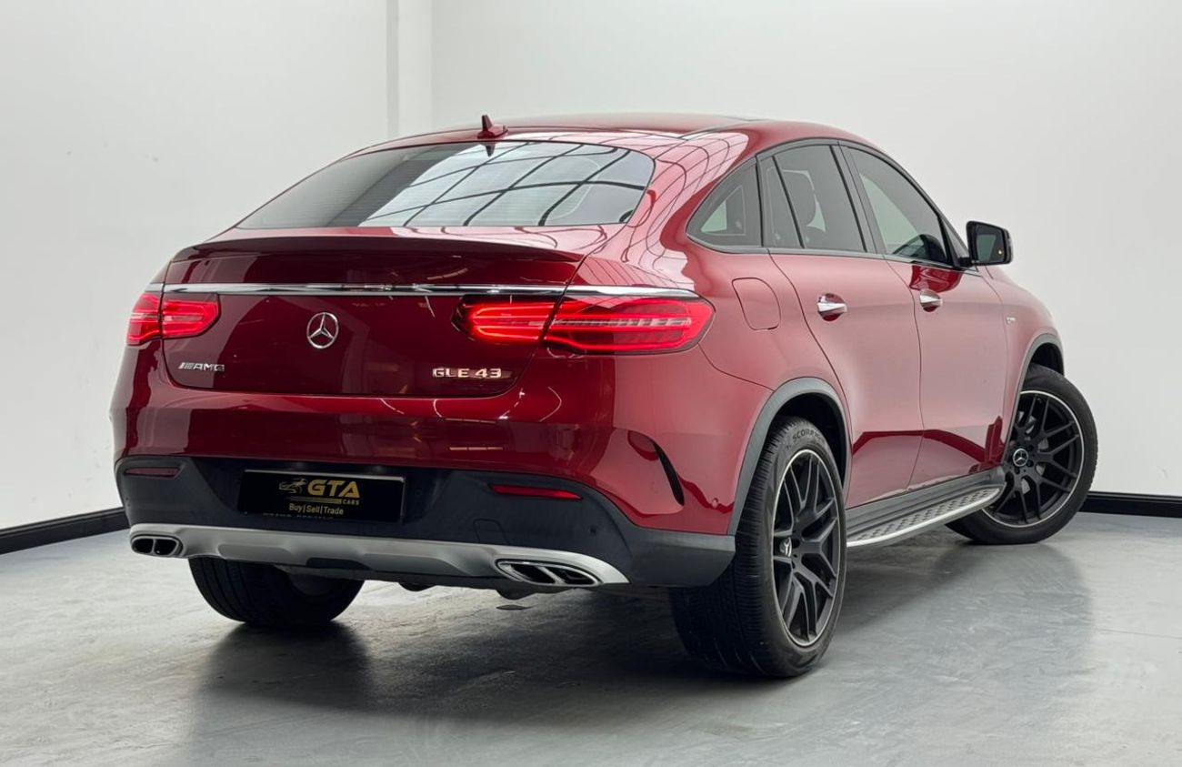 Mercedes-Benz GLE 43 AMG 2019 Mercedes-Benz GLE43 AMG 4Matic Coupe, Mercedes Service History, 1 Year Warranty, GCC