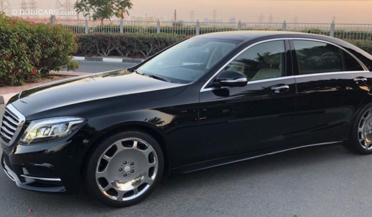 Mercedes-Benz S 400 2015 I GCC I Maybach Design with S500 badge