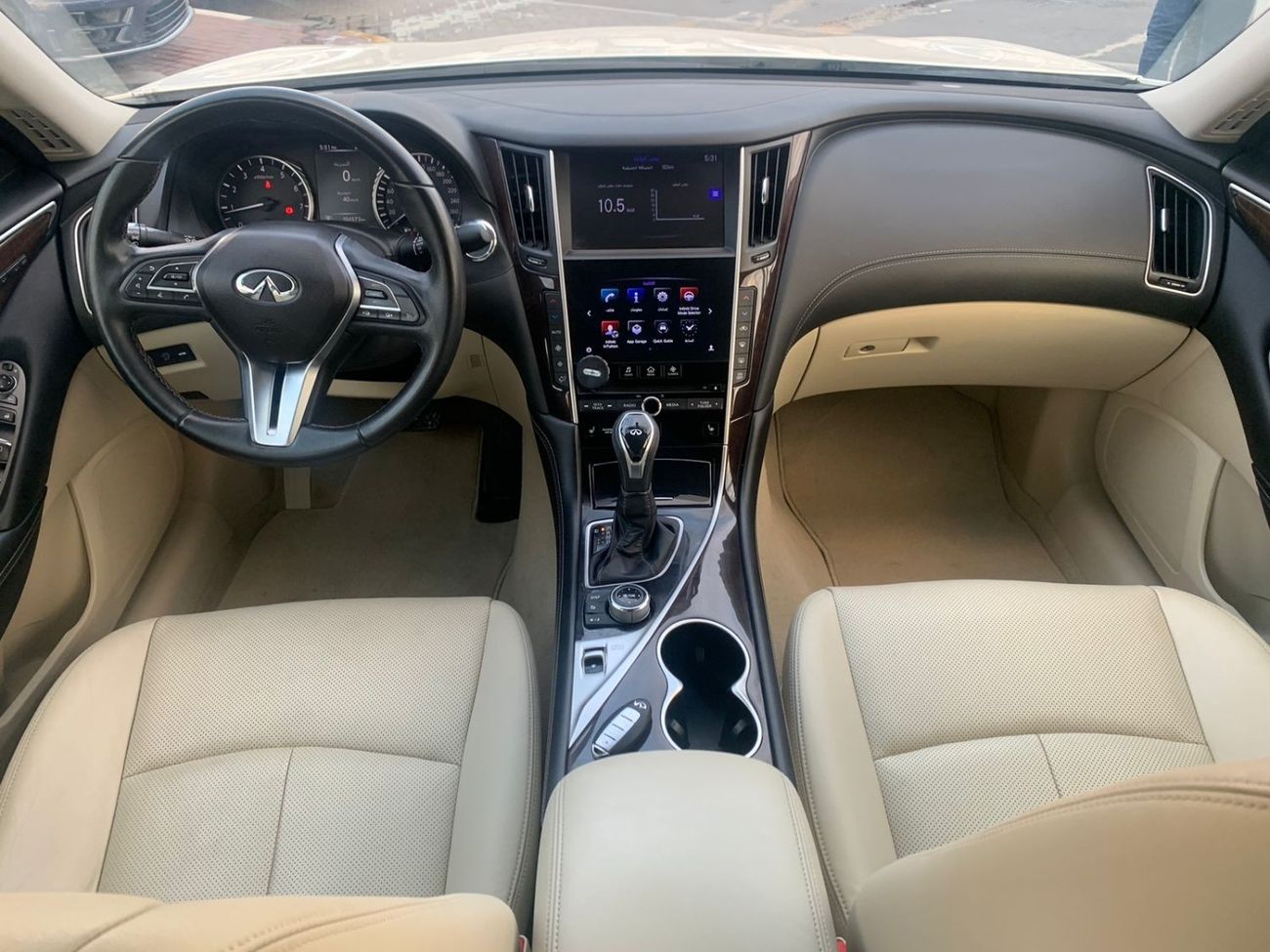 Infiniti Q50 Turbo Infiniti Q50_Gcc_2019_Excellent_Condition _Full option