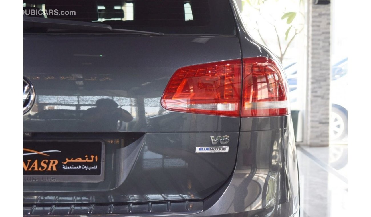 Volkswagen Touareg SEL Touareg | GCC Specs V6 3.6L | Single Owner | Excellent Condition | Accident Free