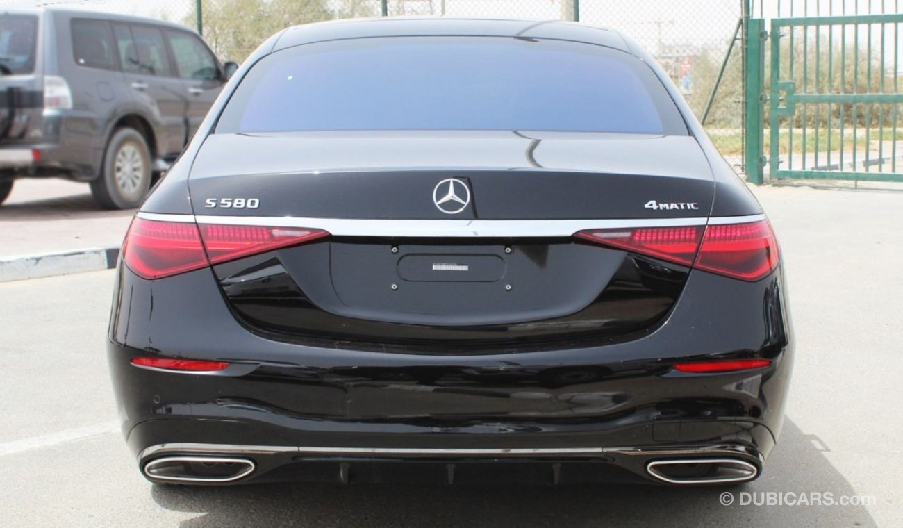 مرسيدس بنز S 580 اكسكلوسيف 4M 4MATIC 4.0L V8 9AT 2023