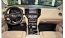 نيسان باثفايندر AMAZING Nissan Pathfinder SV 4WD 2016 Model!! in Dark Blue Color! GCC Specs