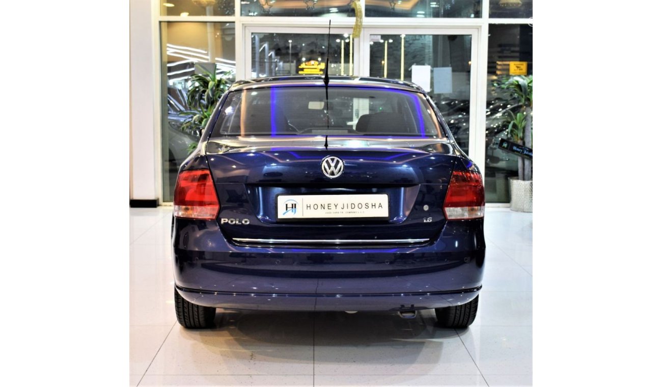 فولكس واجن بولو AMAZING Volkswagen Polo 1.6 2013 Model!! in Blue Color! GCC Specs