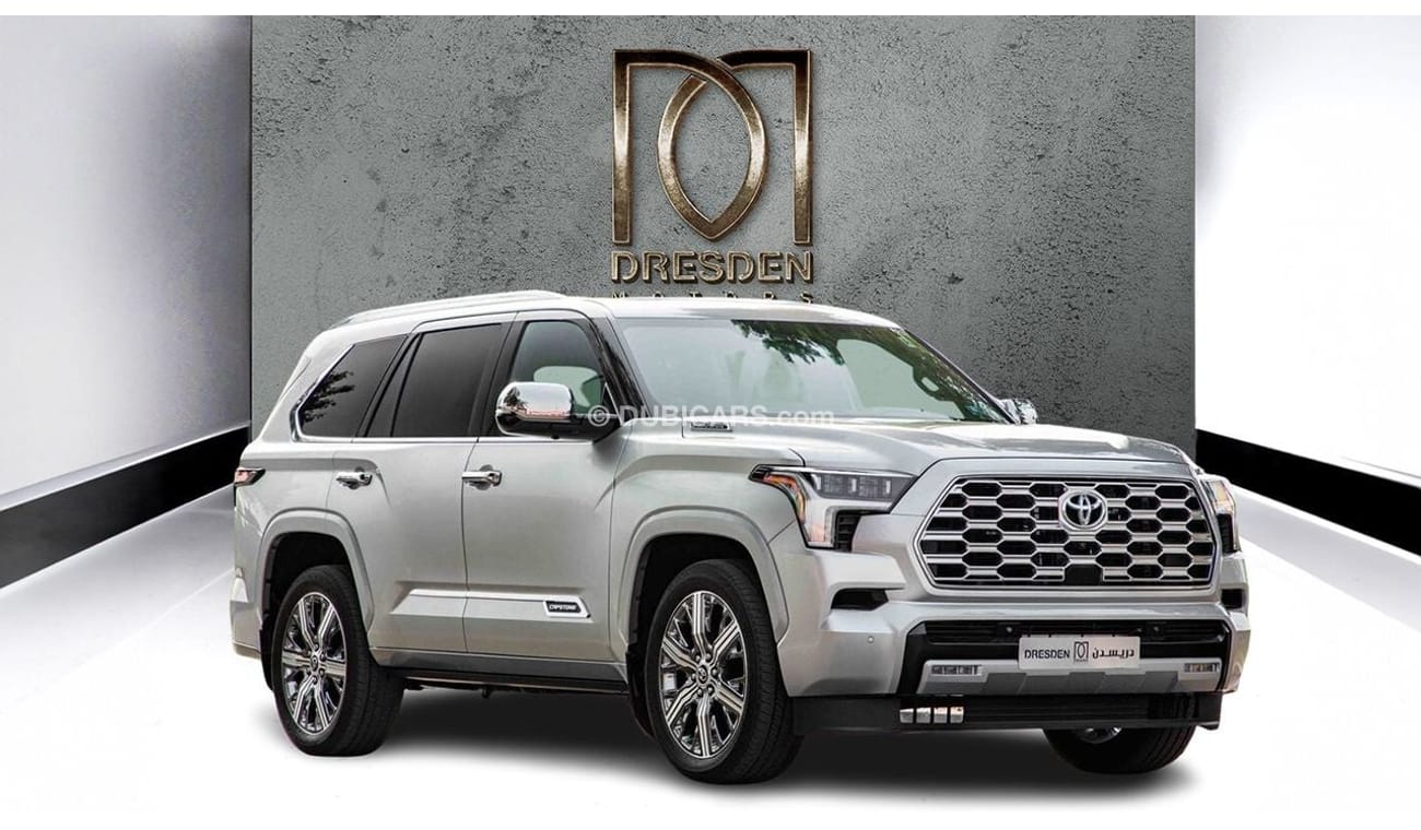Toyota Sequoia Capstone 4WD/Hybrid/Pano-Roof. Local Registration +10%