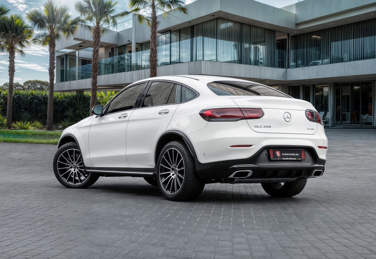 مرسيدس بنز GLC 200 AMG Coupe | 3,643 P.M | 0% Downpayment | WARRANTY 2028!