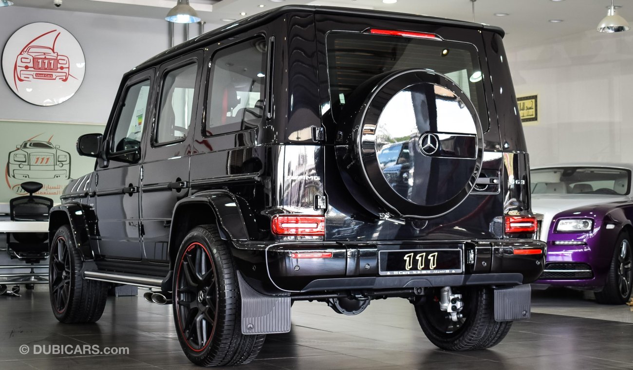 Mercedes-Benz G 63 AMG V8 Biturbo Black Edition / GCC Specifications  / Warranty