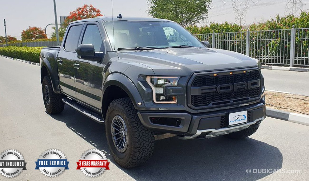 Ford Raptor 2020, 3.5L-V6 GCC, 0km w/ 3Yrs or 100,000km Warranty + 3Yrs Service at the Dealer