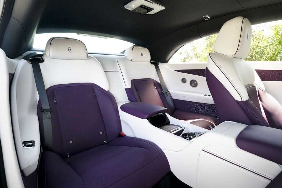 Rolls-Royce Spectre interior - Rear Seats