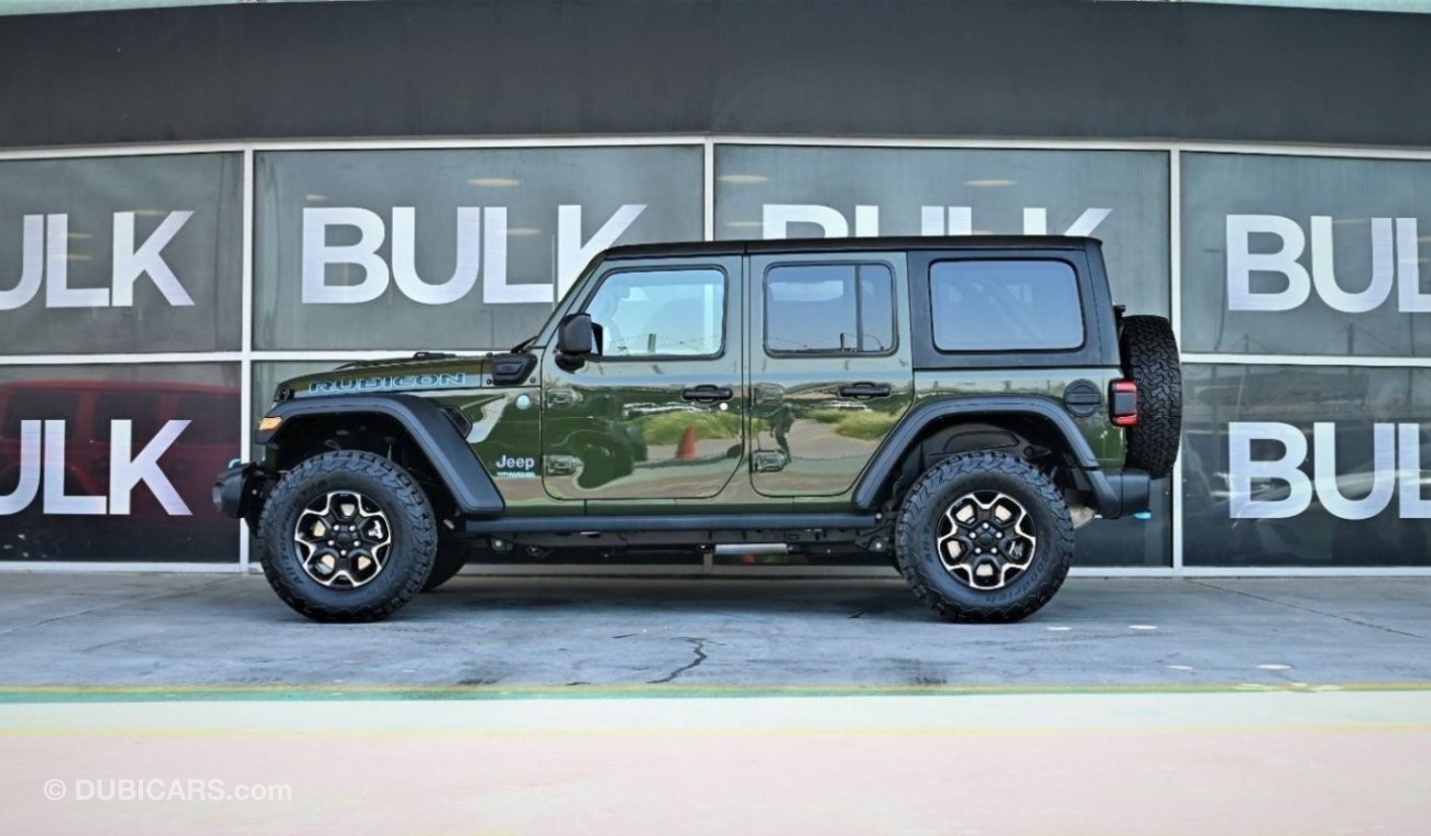 Jeep Wrangler Jeep Wrangler Rubicon 4xe - Led Lights - Original Paint - Big Screen-AED 3,652 Monthly Payment-0% DP