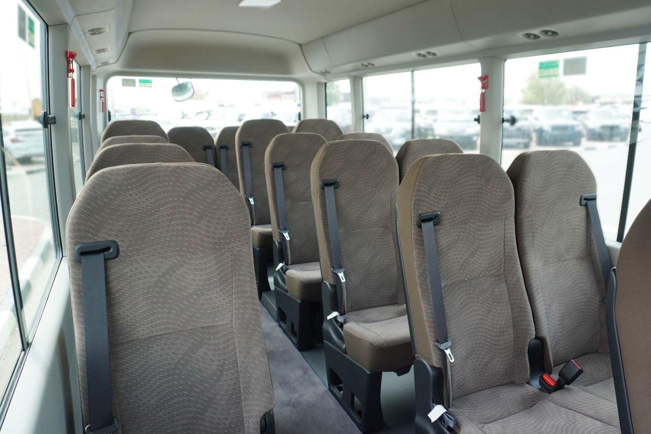 Toyota Coaster 2025 MODEL TOYOTA-COASTER 2.8L TD A/T (22 STR, WITH REFRIGERATOR AND HIGH BACK SEATS)