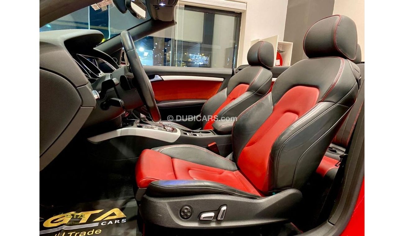 Audi A5 2016 Audi A5 50TFSI S-Line Cabriolet, Audi Warranty-Service Contract, GCC