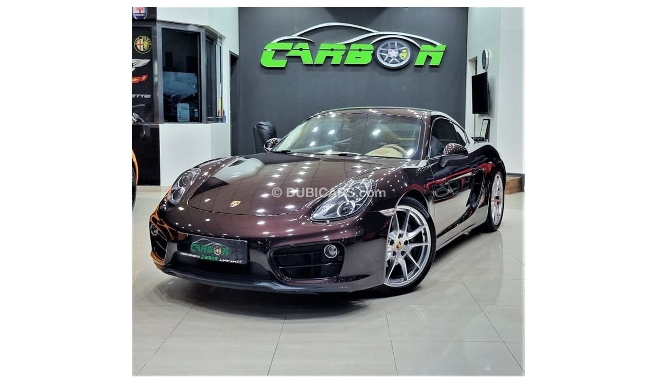 Porsche 718 Cayman Std PORSCHE CAYMAN 2014 GCC IN BEAUTIFUL CONDITION FOR 145K AED