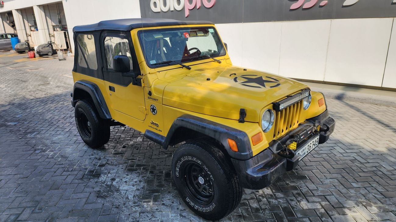 Jeep Wrangler Sport Soft + Hard Top