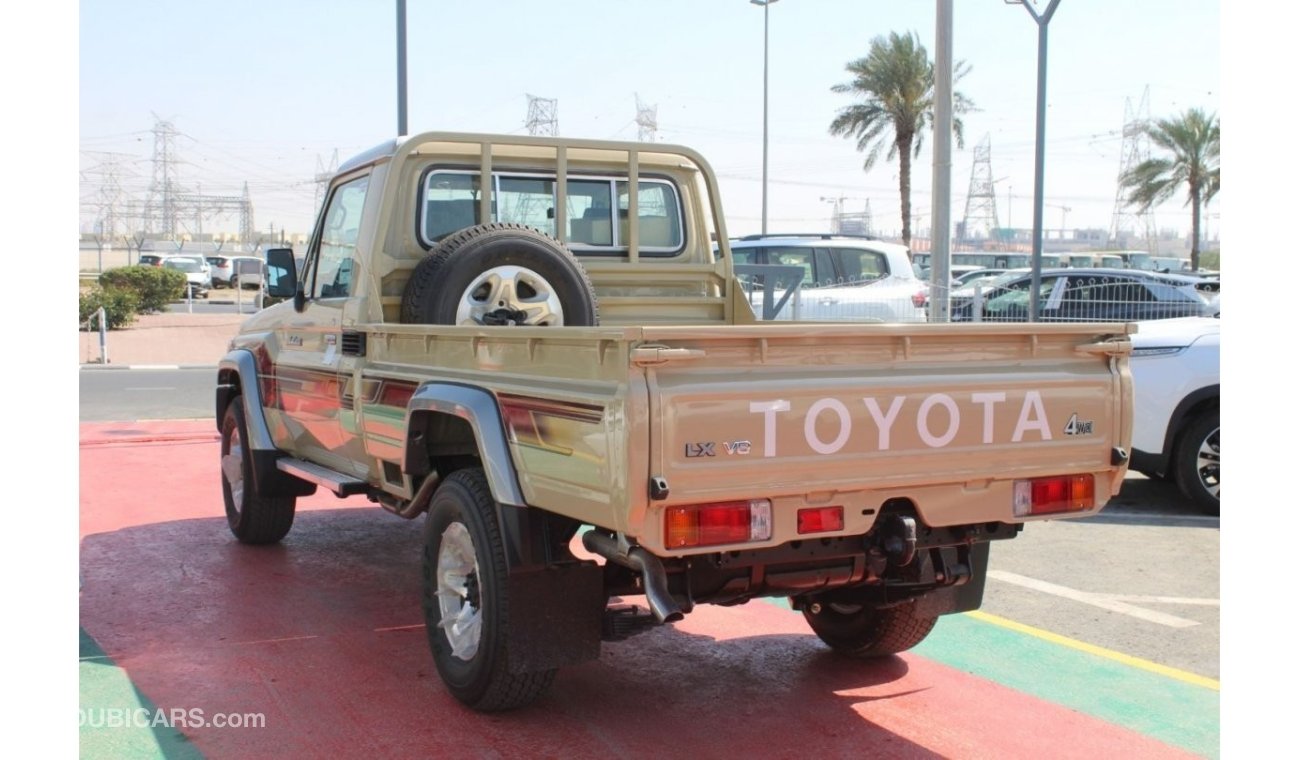 تويوتا لاند كروزر بيك آب Single Cabin 70 SERIES V8 , 4.5L DIESEL M/T 4WD 2DOORS 2023 BEIGE