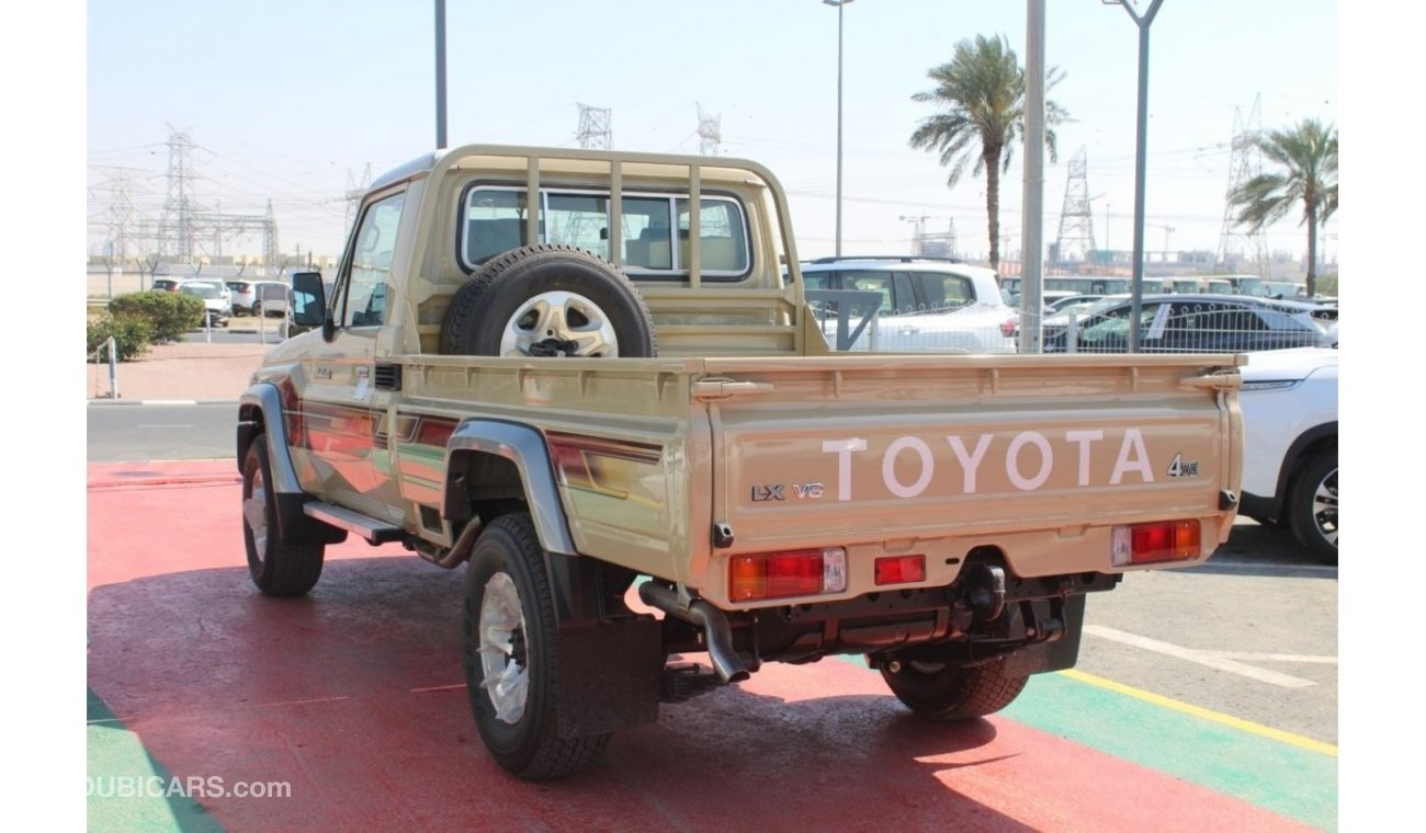 تويوتا لاند كروزر بيك آب Single Cabin 70 SERIES V8 , 4.5L DIESEL M/T 4WD 2DOORS 2023 BEIGE