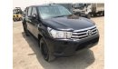 Toyota Hilux Pick Up Diesel 2.8 L 2 Wheel Drive Color Black Year 2015