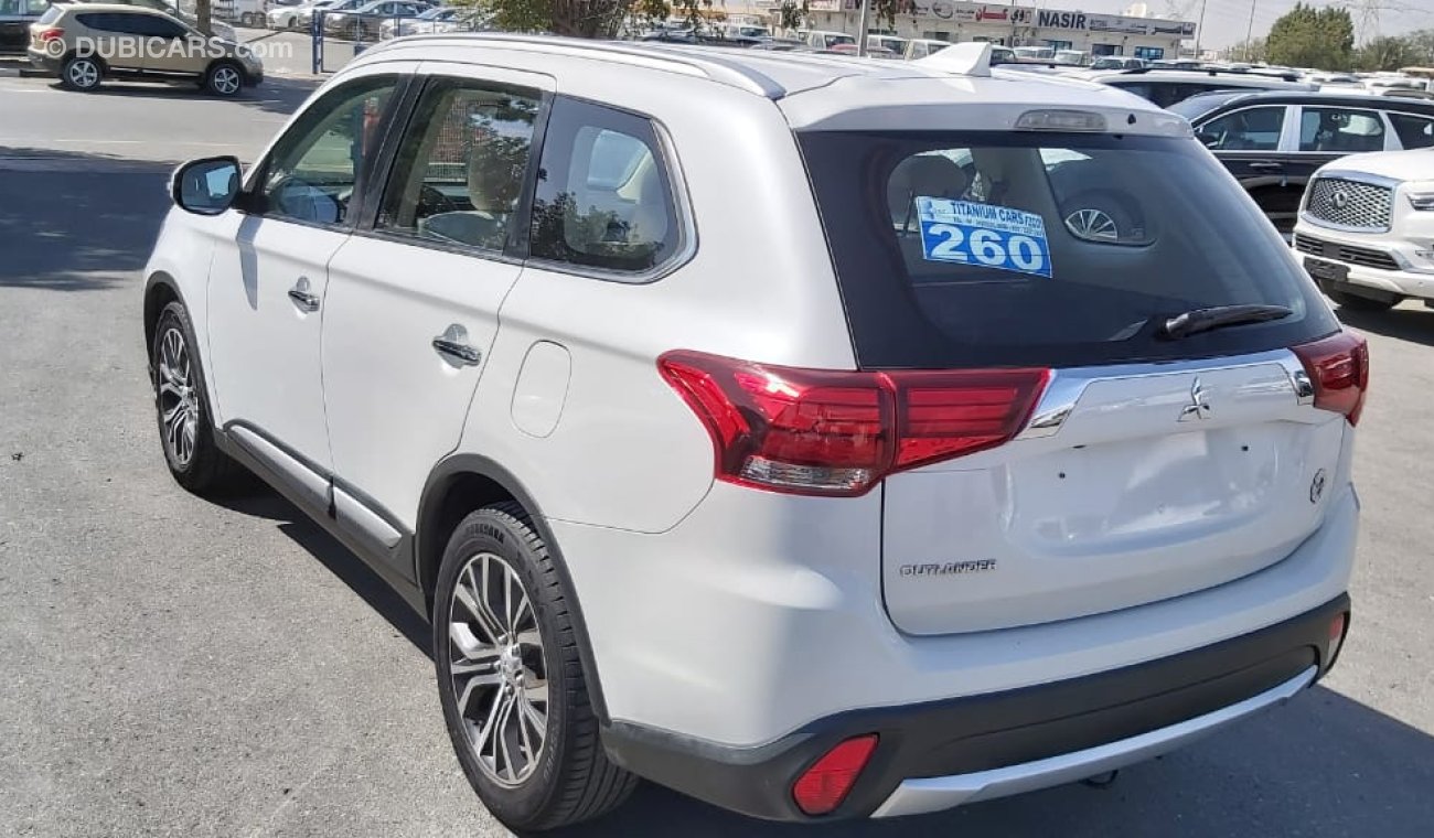 Mitsubishi Outlander MITSUBISHI  OUTLANDER 2.4 2017 109050KM  45000AED WITH VAT AND CUSTOM