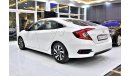 Honda Civic EXCELLENT DEAL for our Honda Civic ( 2017 Model ) in White Color GCC Specs