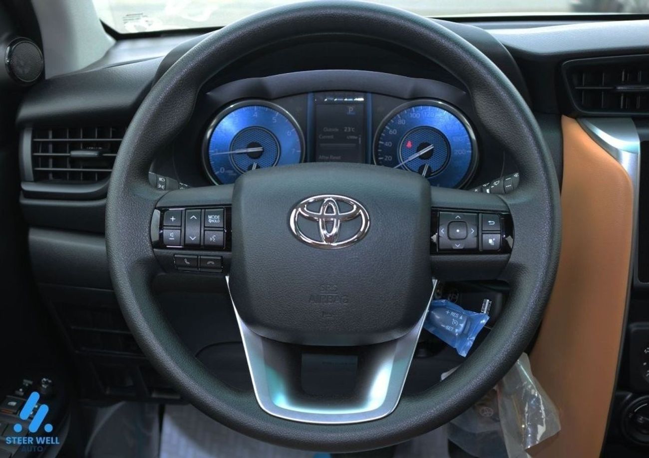 تويوتا فورتونر EXR 2024 4WD SUV 5 Doors 7 Seats 2.7L PTR A/T / Book Now!