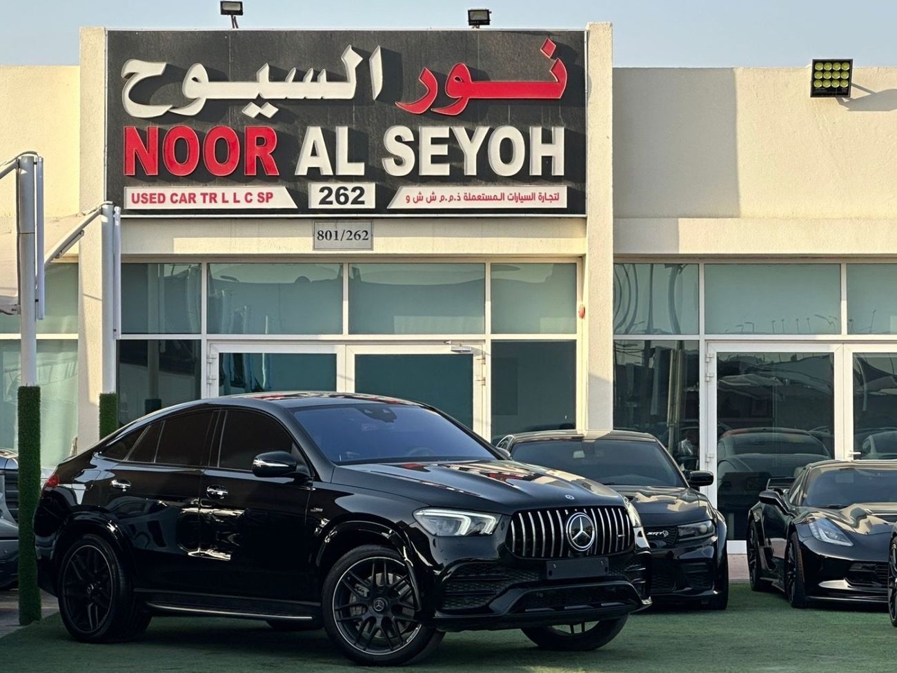 مرسيدس بنز GLE 53 AMG كوبيه جي ال اي 53 خليجي تحت ضمان