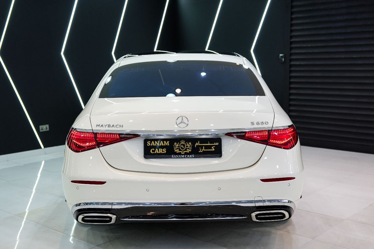 Mercedes Maybach S680 Maybach Maybach Rear Executive Package, Burmester 4D Audio, Gargash Warranty + Service!!