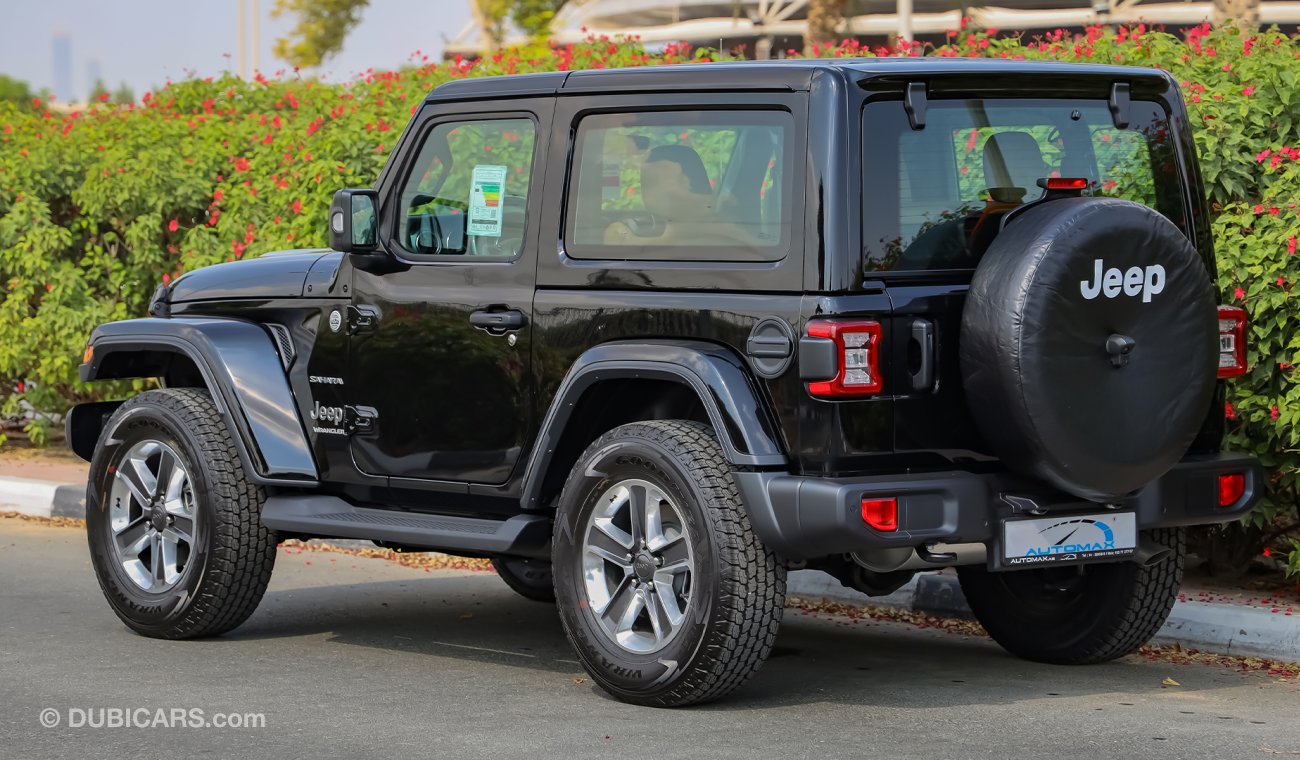 Jeep Wrangler Sahara V6 3.6L , GCC , 2021 , 0Km , With 3 Yrs or 60K Km WNTY @Official dealer