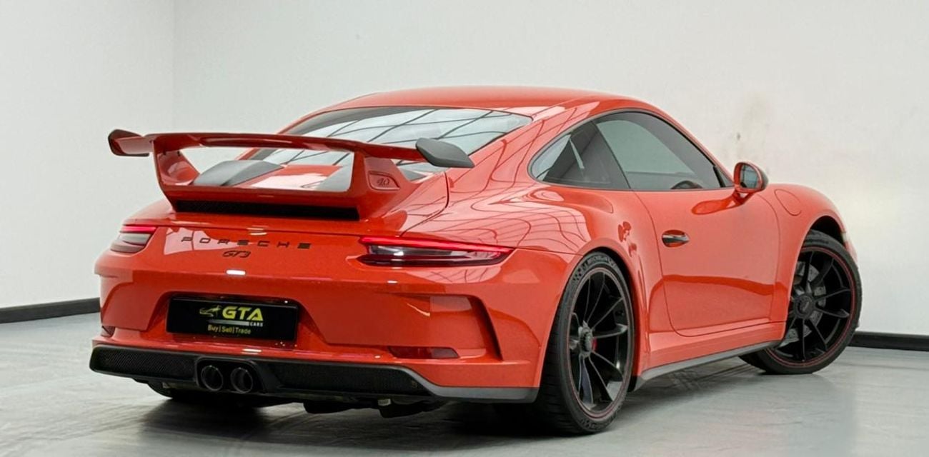 Porsche 911 2018 Porsche 911 GT3, Porsche Warranty+Full Service History, GCC Spec