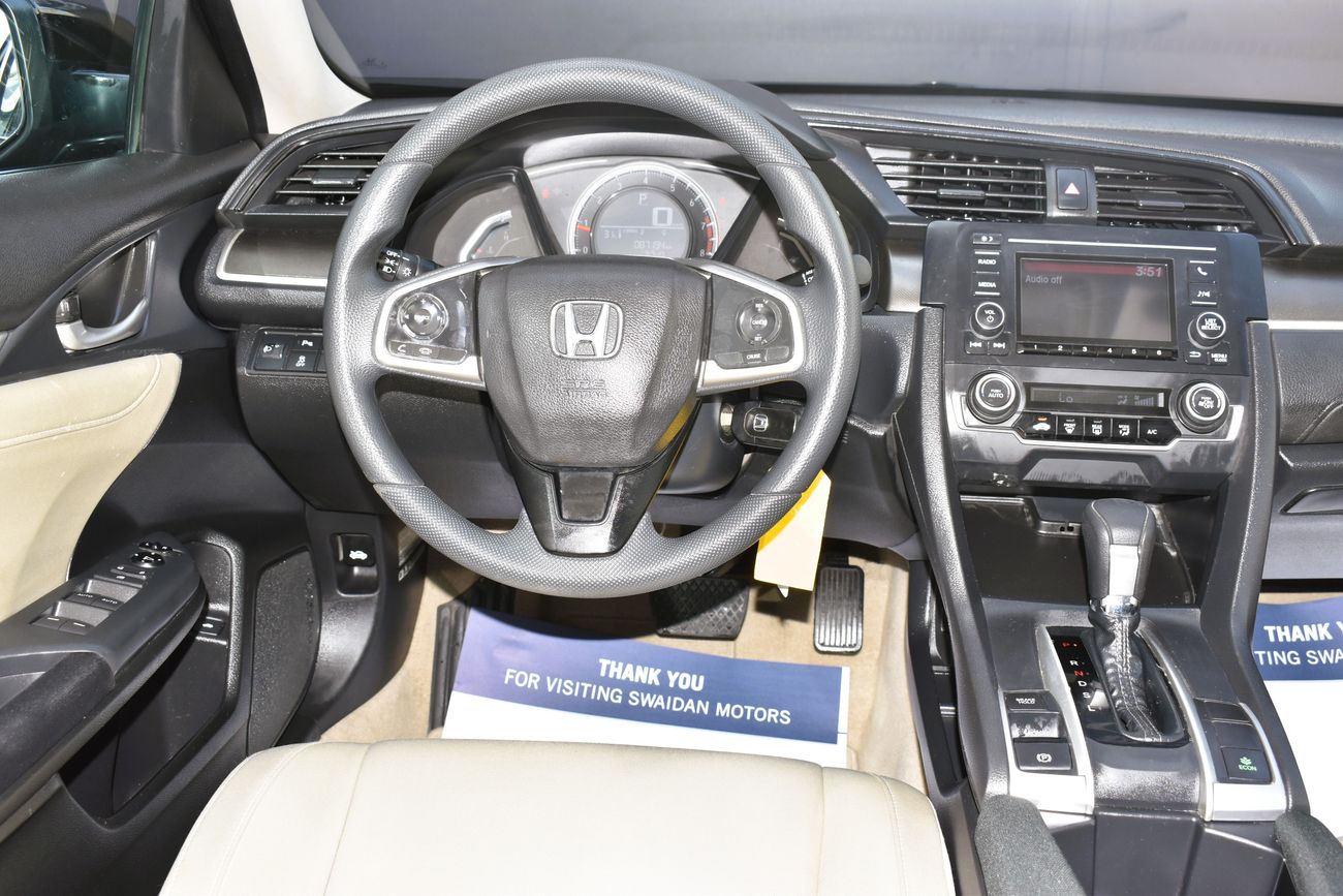 Honda Civic AED 1049 PM | 1.6L DX GCC DEALER WARRANTY