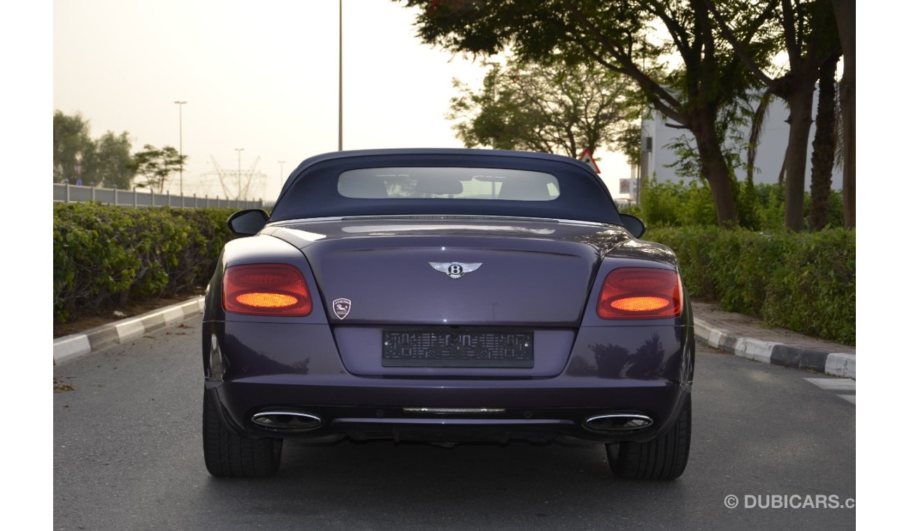 Bentley Continental GTC V12 - very excellent condition