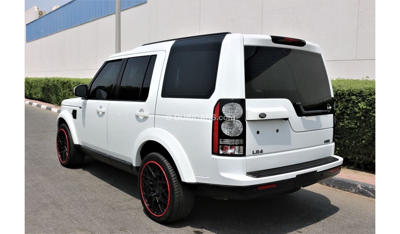 Land Rover Discovery HSE Lux LR4 GULF V6 MODEL 2015 7 SEATS