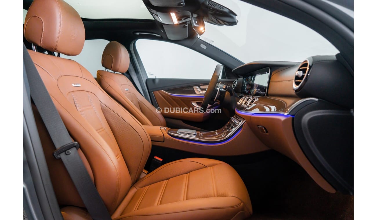 Mercedes-Benz E 63 AMG 4MATIC+ 2021 Mercedes E63S AMG 4 Matic+ / New Delivery Mileage / Mercedes Warranty and Gargash File 