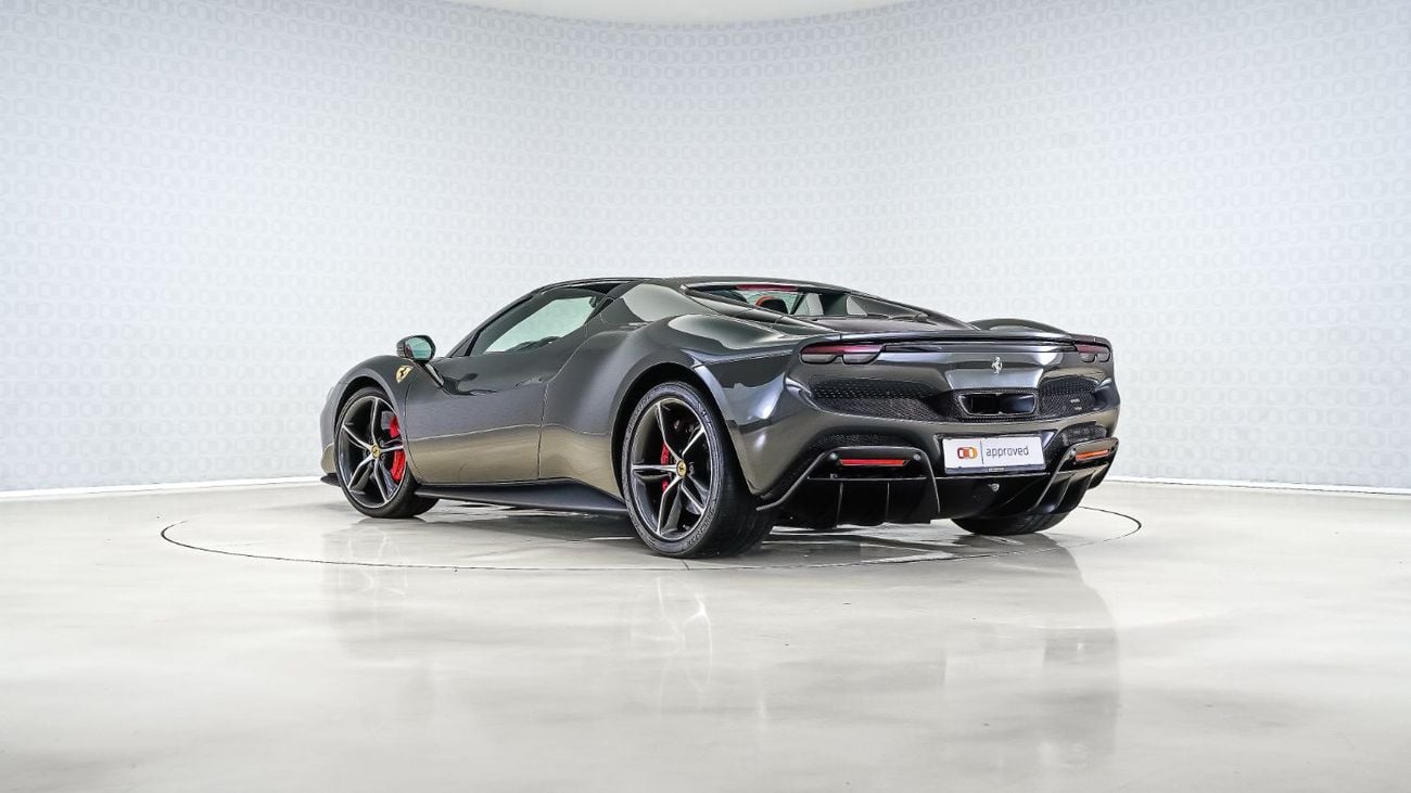 فيراري 296 GTS V6 Twin-Turbo  | AED 18,540 PM | Warranty July 2026 -Service July 2030 | GCC