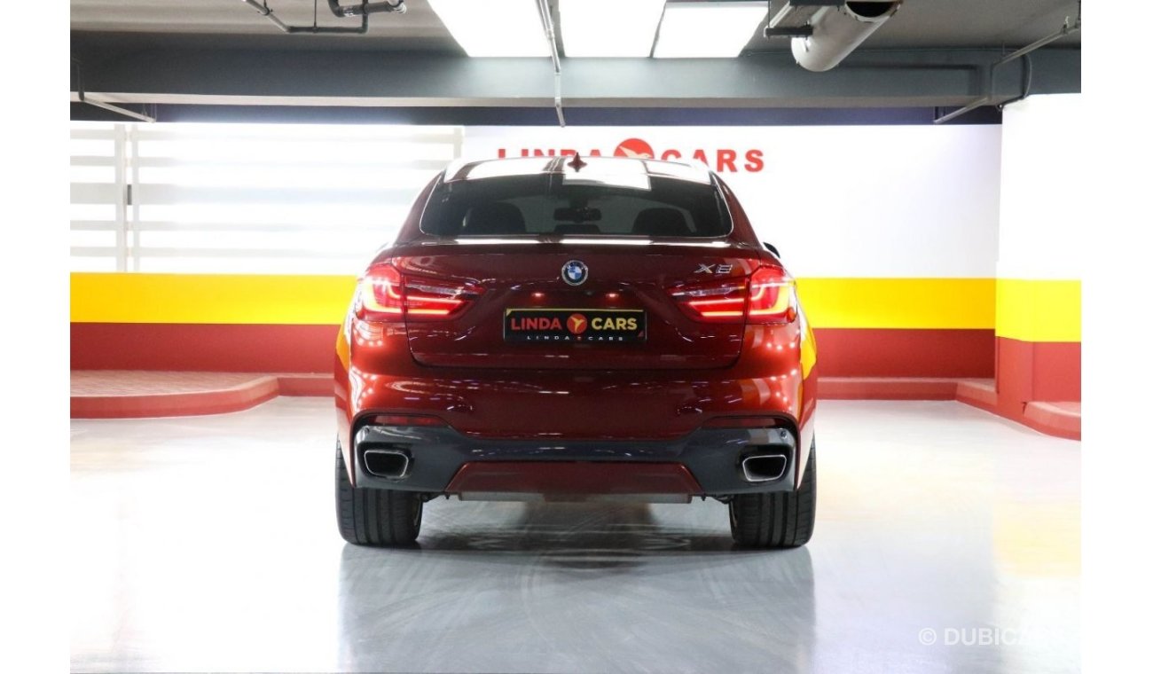 بي أم دبليو X6 BMW X6 X-Drive 35i M-Sport 2016 GCC under Warranty