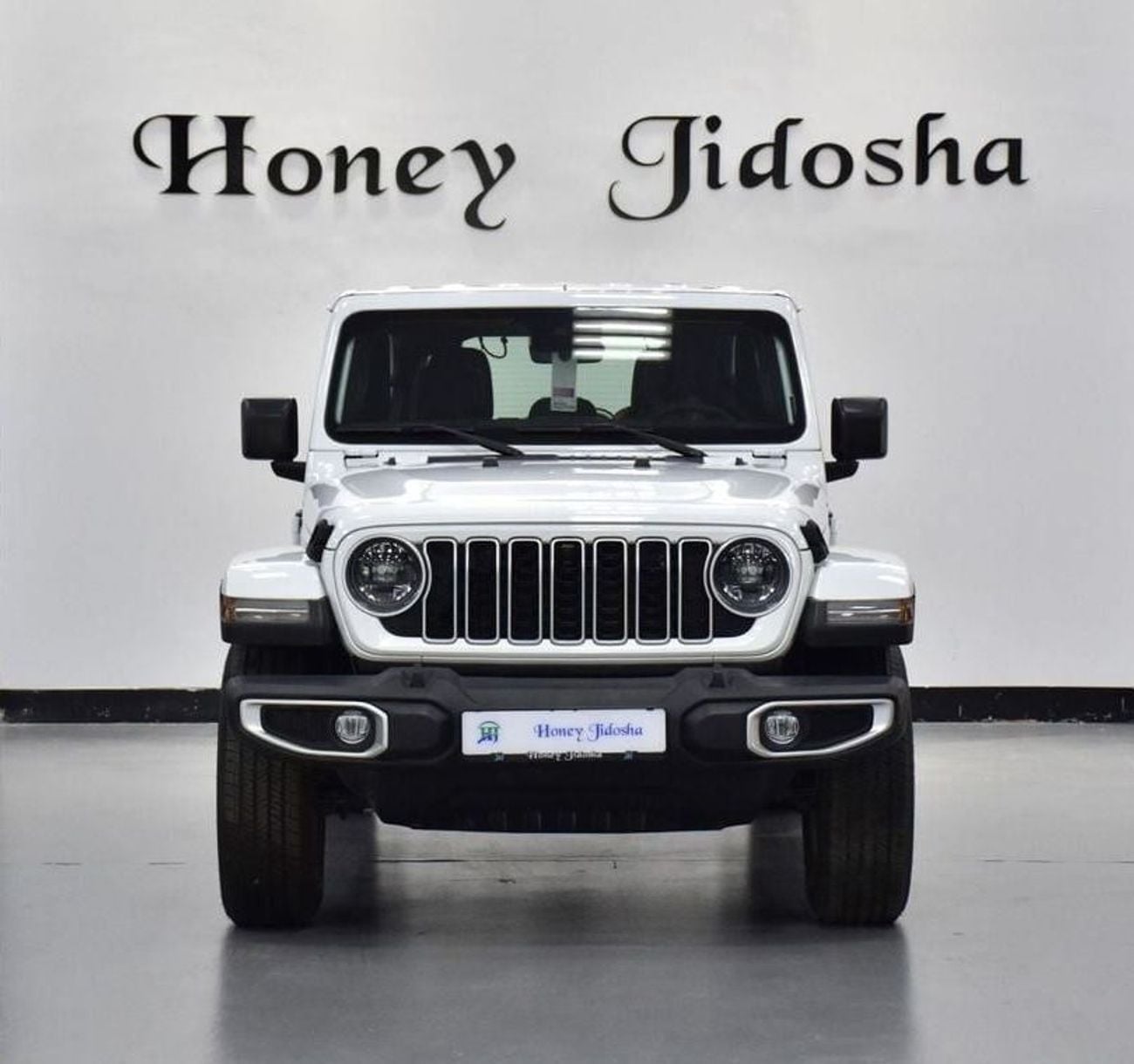 جيب رانجلر EXCELLENT DEAL for our Jeep Wrangler Unlimited SAHARA 2.0L ( 2024 Model ) in White Color GCC Specs