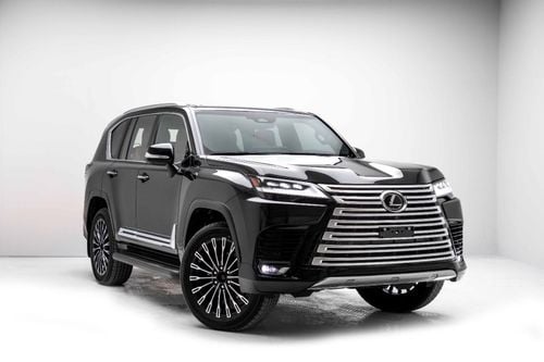 لكزس LX 700h VIP 3.5L - Graphite Black Inside VIP Sun Flair | Export Only