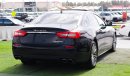 Maserati Quattroporte خليجي مالك واحد تشيكات وصبغة وكالة شرط الفحص ضمان لغاية 2023