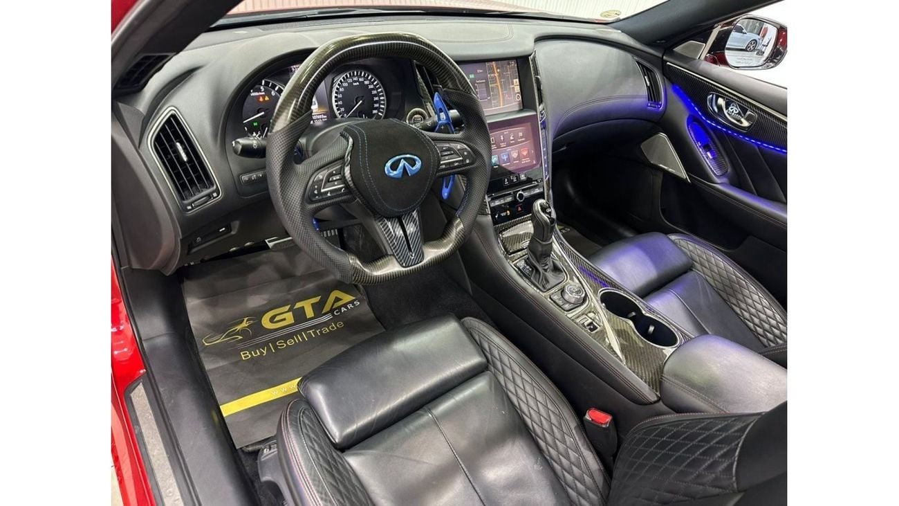 Infiniti Q50 2018 Infiniti Q50 S Redsport, Warranty, Full Service History, Carbon Fiber Package, GCC