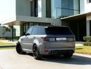 Land Rover Range Rover Sport MID SVR 5.0L (550 HP) RANGE ROVER SPORT SVR CARBON EDITION 5.0L V8 SC A/T | 2022 | AED 3,760 per mon