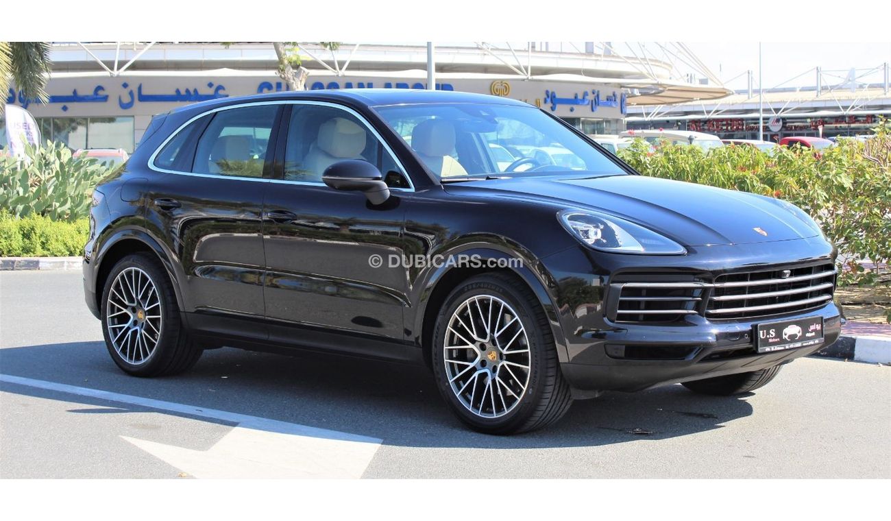Porsche Cayenne V6 GCC 2018 UNDER WARRANTY