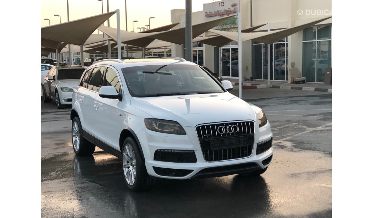 Audi Q7 Audi Q7 MODEL 2013 GCC car prefect condition full option panoramic roof leather seats full electric