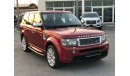 Land Rover Range Rover Sport Supercharged RANG ROVER SPORT SUPER CHARGE MODEL 2009 GCC car prefect condition full option sun roof leather seat