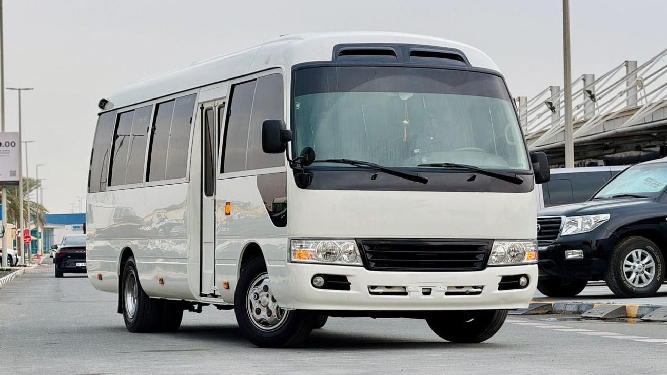 Toyota Coaster Fully luxury seats fully covered by cameras