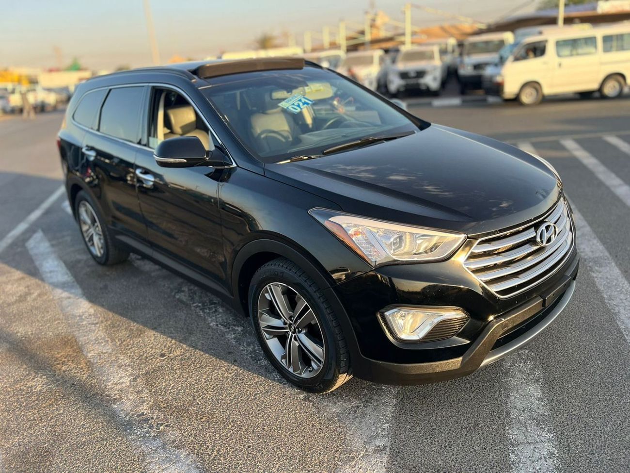 Used 2015 HYUNDAI SANTA FE LIMITED PANORAMIC FULL OPTION 7 SEATER