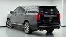 جي أم سي يوكون XL Denali 6.2L (8 Seater) 2021 GMC Yukon Denali XL, Warranty, Full GMC Service History, Fully Loaded, E